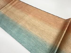 よろけ縞模様織出し全通袋帯